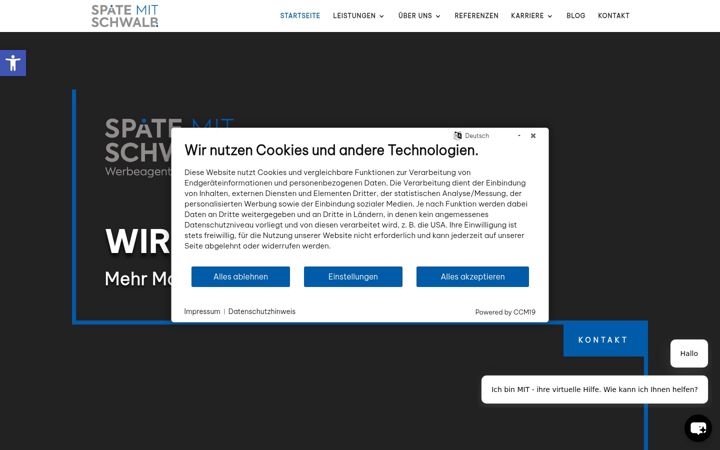 Screenshot of glaspols-winsen.de