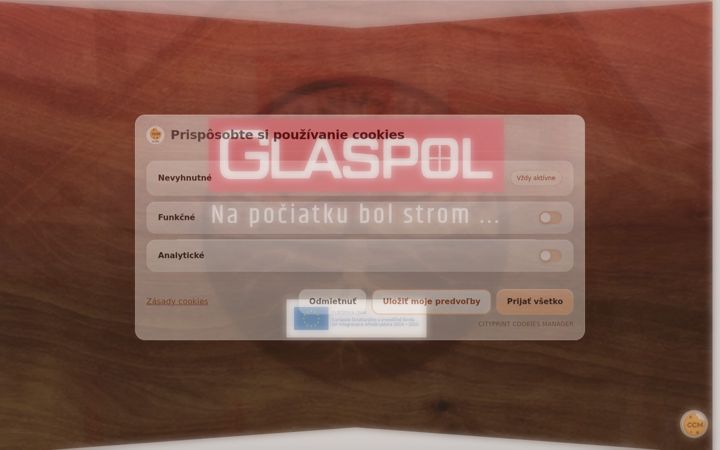 Screenshot of glaspolsl.sk