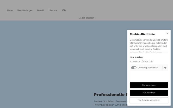 Screenshot of glasprofirheinland.de