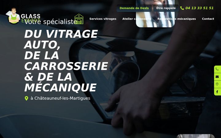 Screenshot of glass-expert.fr