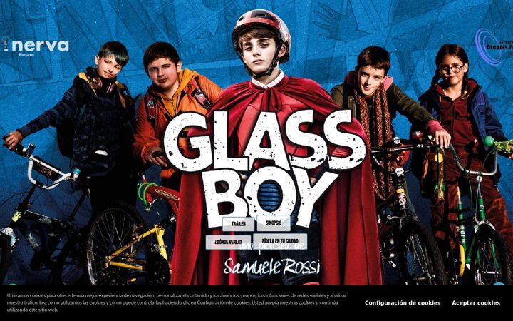 Screenshot of glassboy.es