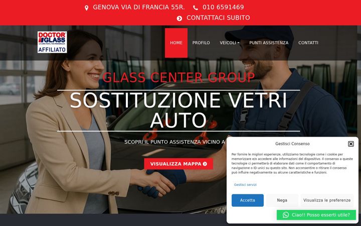 Screenshot of glasscentergroup.com