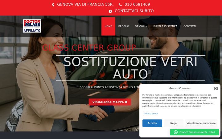 Screenshot of glasscentergroup.it