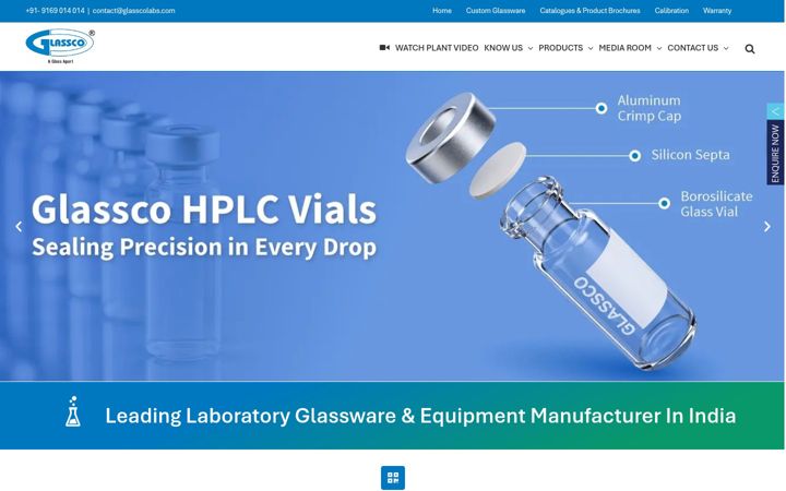 Screenshot of glasscolabs.com