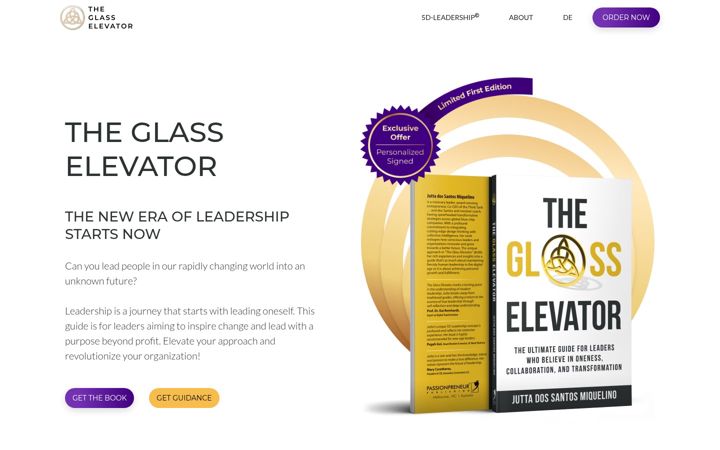 Screenshot of glasselevator.me
