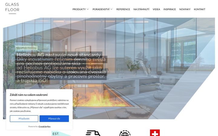 Screenshot of glassfloor.cz