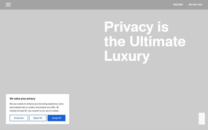 Screenshot of glasshouseboca.com