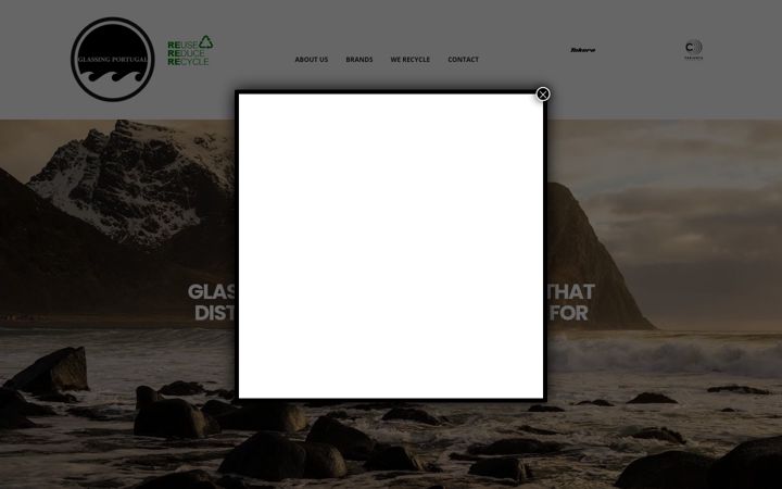 Screenshot of glassingportugal.com
