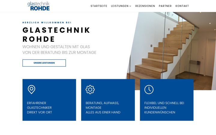 Screenshot of glastechnik-rohde.de