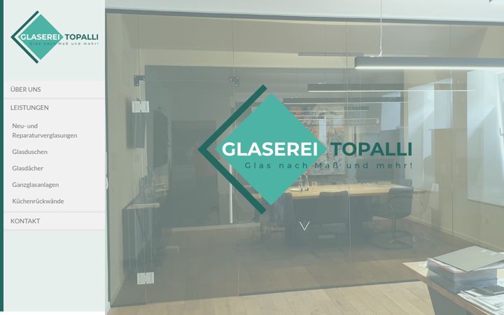 Screenshot of glastopalli.at