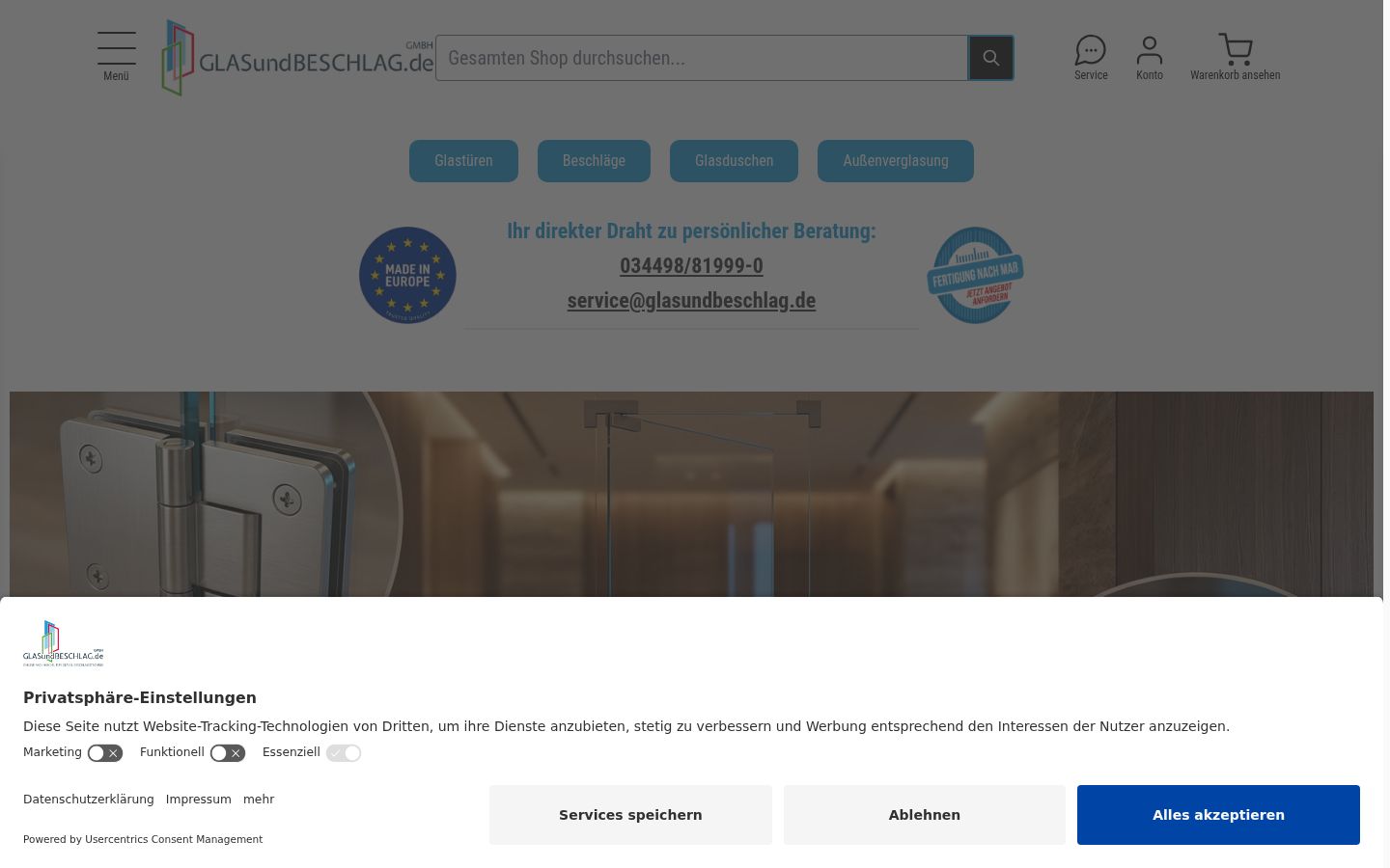 Sutikimo reklamjuostės, rodytos prieš bet kokią sąveiką, ekrano kopija
