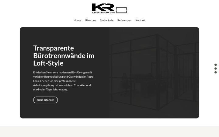 Screenshot of glaswandberater.de