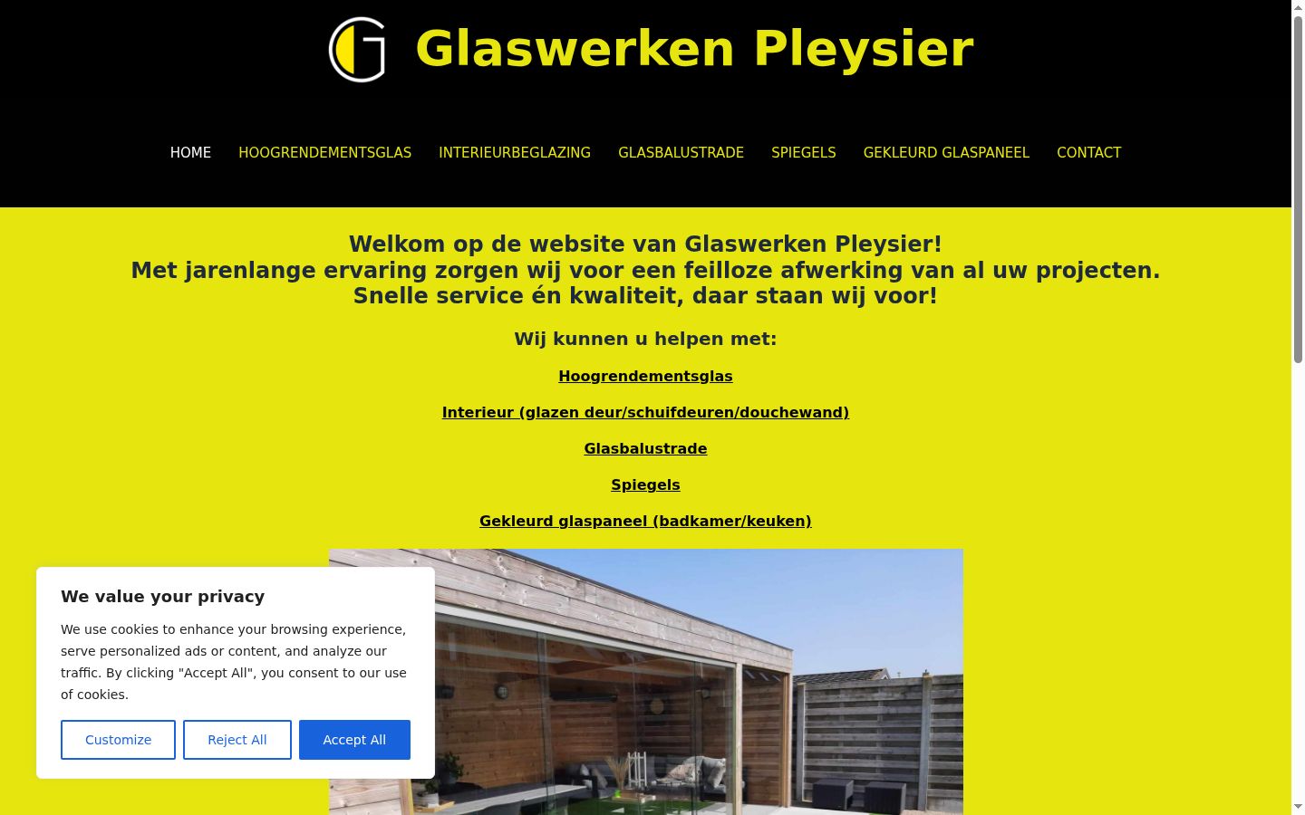 Screenshot des Einwilligungsbanners vor jeglicher Interaktion