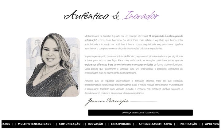 Screenshot of glauciapolicarpo.com.br