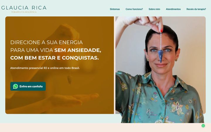 Screenshot of glauciarica.com
