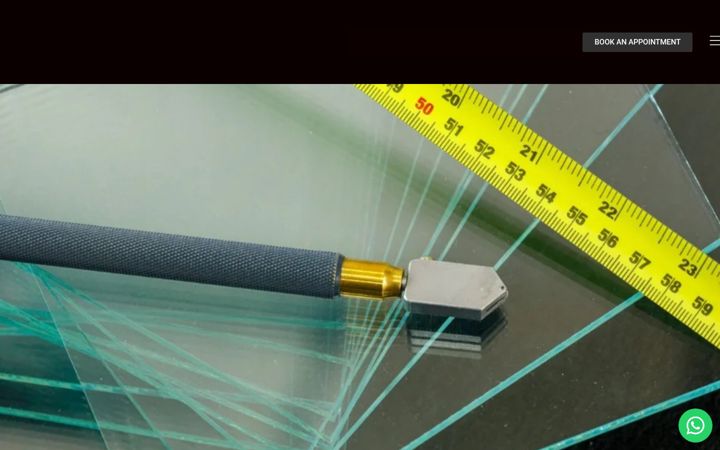 Screenshot of glaziers-stirling.co.uk