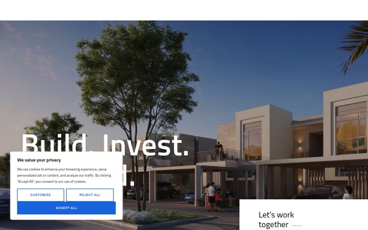 Screenshot of glazinumuae.com