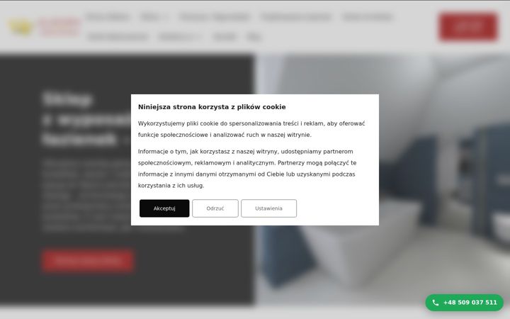 Screenshot of glazura-lublin.pl