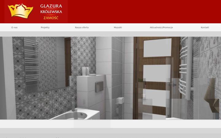 Screenshot of glazura-zamosc.pl