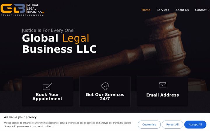 Screenshot of glb-ks.com