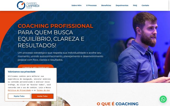 Screenshot of glc-gabriellanfredi.com.br