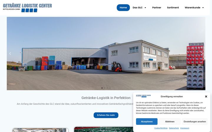 Screenshot of glc-mittelhessen.de