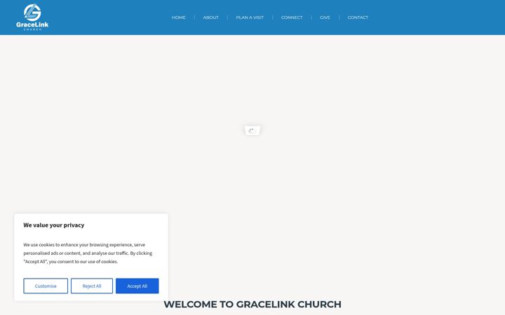Screenshot of glchurch.co.uk