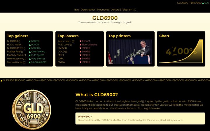 Screenshot of gld6900.com