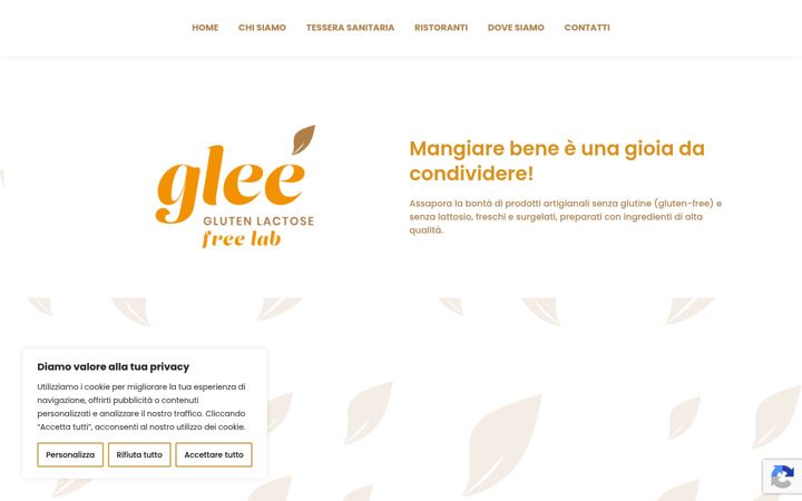 Screenshot of glee-lucca.it