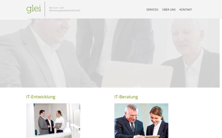 Screenshot of glei.de