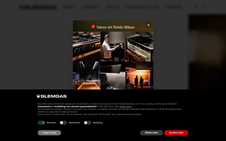 Screenshot of glemgas.com