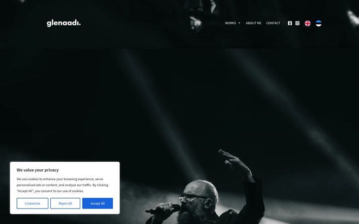 Screenshot of glenaadi.com
