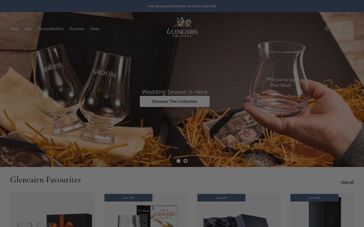 Screenshot of glencairn.com