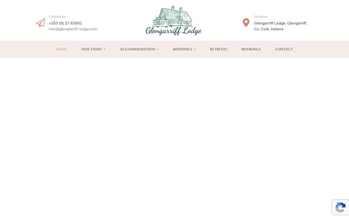Screenshot of glengarrifflodge.ie