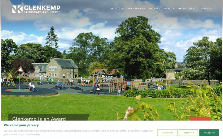 Screenshot of glenkemp.co.uk