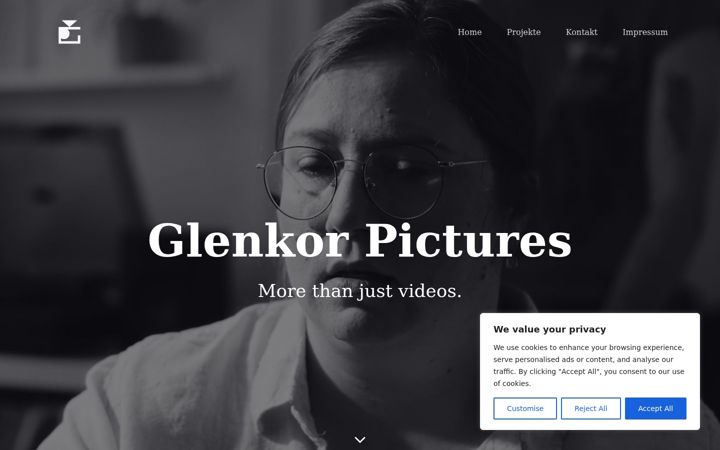 Screenshot of glenkorpictures.de