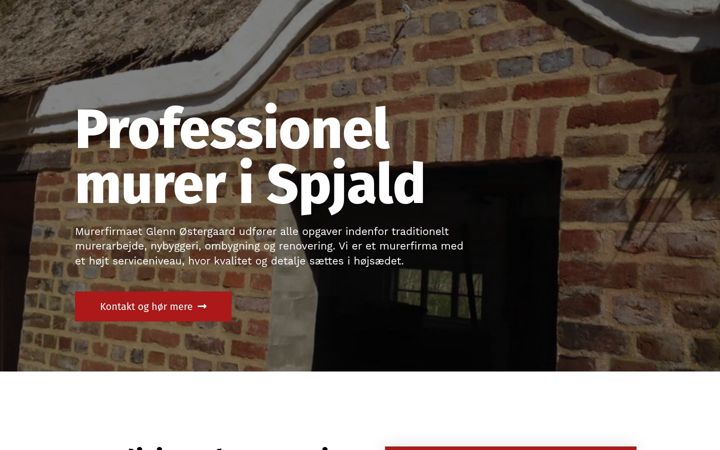 Screenshot of glennmurer.dk