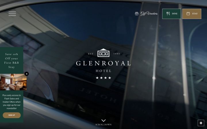 Screenshot of glenroyal.ie