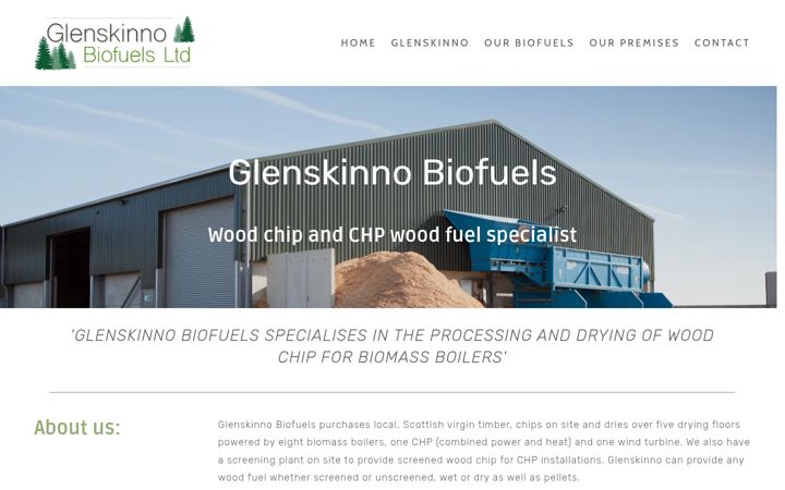 Screenshot of glenskinnobiofuels.co.uk