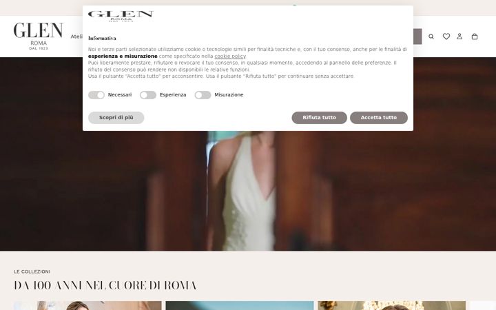 Screenshot of glenspose.it