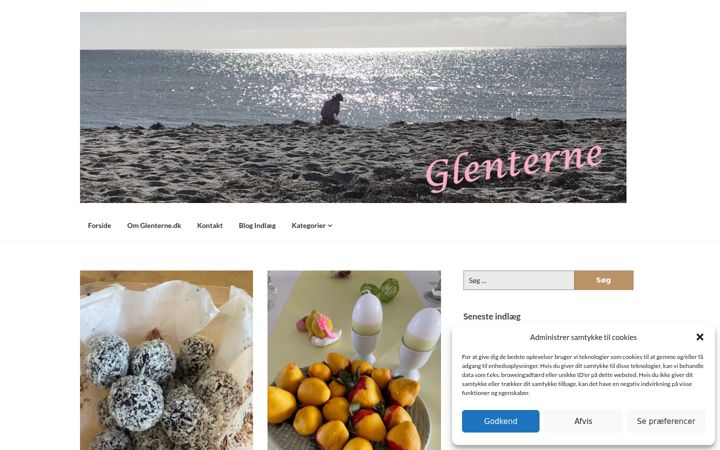 Screenshot of glenterne.dk