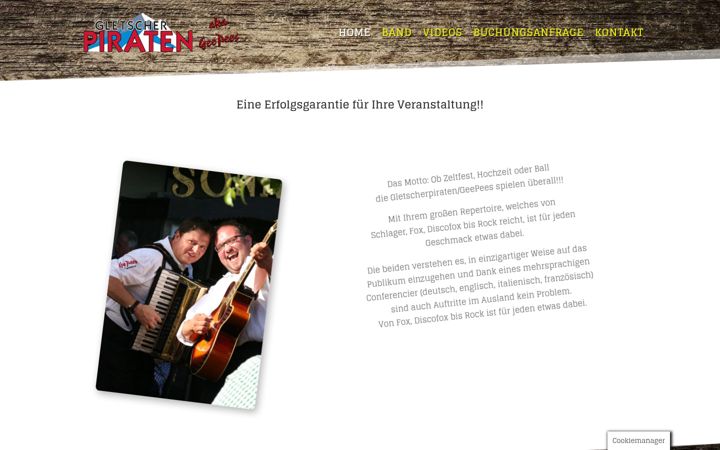 Screenshot of gletscherpiraten.com