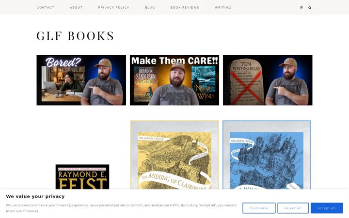 Screenshot of glfbooks.com