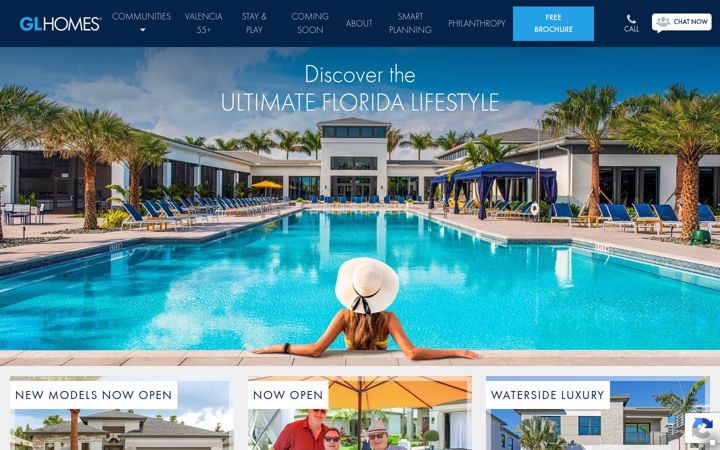 Screenshot of glhomes.com