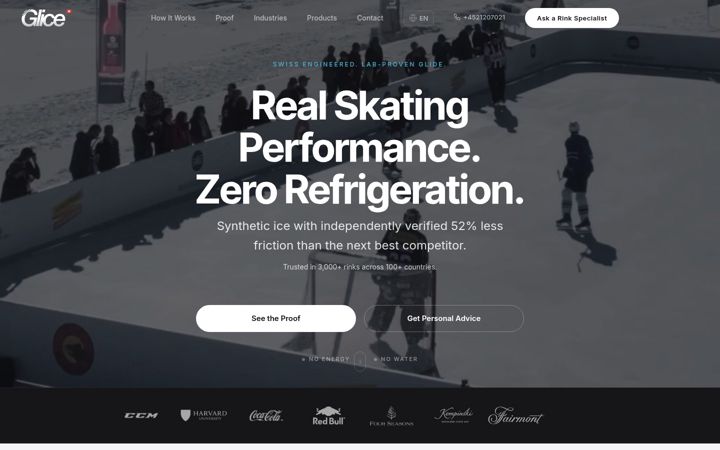 Screenshot of glicerink.com