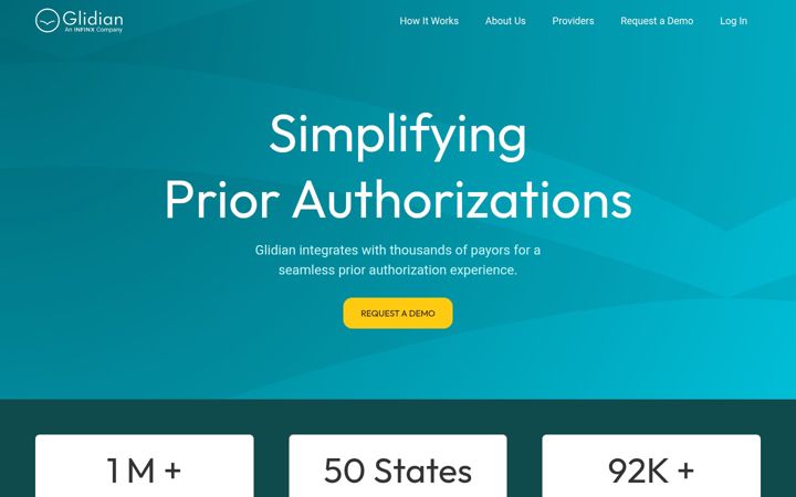 Screenshot of glidian.com