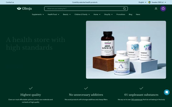 Screenshot of glimja.com