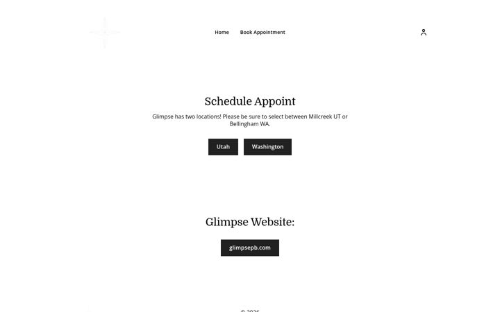 Screenshot of glimpsepiercingboutique.com