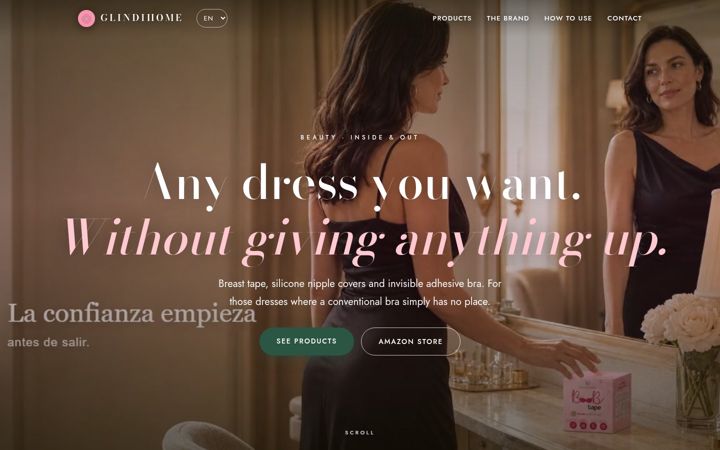 Screenshot of glindihome.com