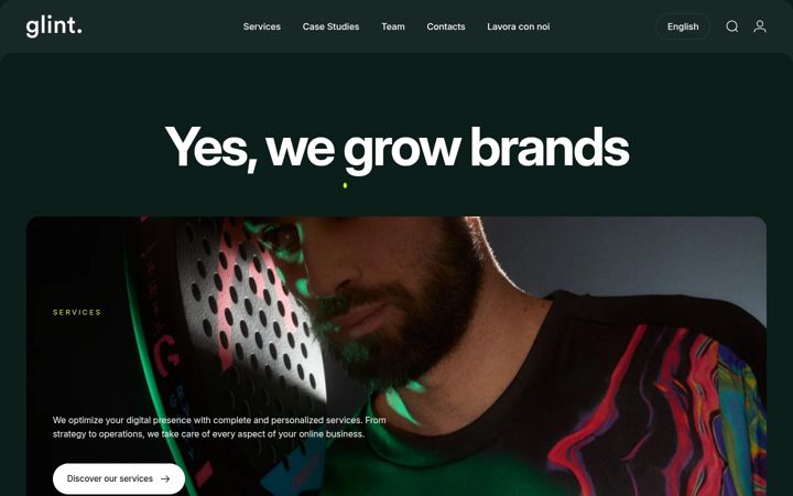 Screenshot of glintcompany.com